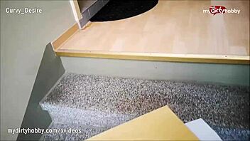 Hot Curvy Teen Swallows Facial