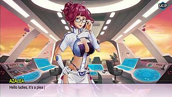 Uncensored Hentai Game with Heavy Metal Babe