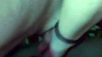 Hot brunette mommy fucks hard on cam, deepthroating cock 😈