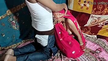 Indian bride's first night with her husband