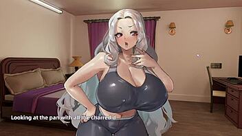 succubus boss episode 7 gets fucked in the gym locker with wet pussy licking