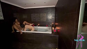 i had intense sex with latina milf in jacuzzi, sucking cock and fucking pussy, cedrik garcia