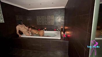 i had intense sex with latina milf in jacuzzi, sucking cock and fucking pussy, cedrik garcia