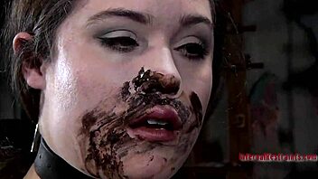 Taming a stunning couple with perfect bound feet