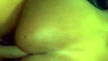 ebony babe bent over for intense doggystyle cumshot action