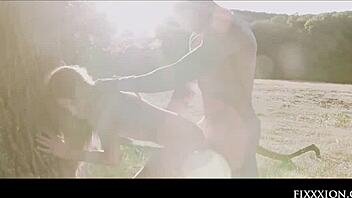 Horny couple explores their sexuality in a steamy video