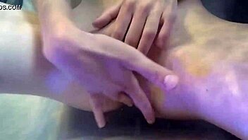 A young woman enjoys private outdoor relaxation