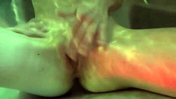 A young woman enjoys private outdoor relaxation