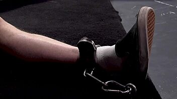 cocky young 18+ stud gets bound and dominated by the twink top he bullied. intense gay bondage action