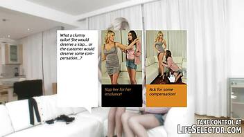 want to see the fitting turn lesbian with toys?