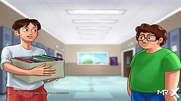 Allez, montre-moi ces gros nichons dans Summertime Saga 😘