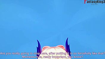 Nude Kokomi gets fucked in POV Hentai video