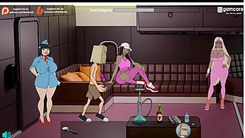 Get ready to play the game of lust with this comic-style hentai