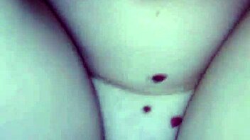 Hot brunette mommy fucks hard on cam, deepthroating cock 😈