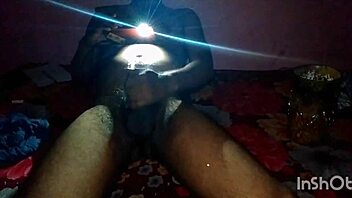 Bi gay boy masturbates big cock