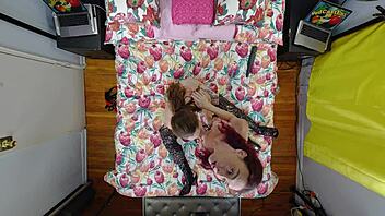 pov lesbian sex with shaved pussy 😍