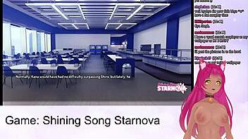 Vtuber prozkoumává Shining Song Starnova Mariya Route v anime hře část 5.