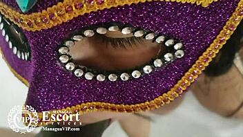 Rough Facial Cum Filling Meiling's Mouth Like a Champ