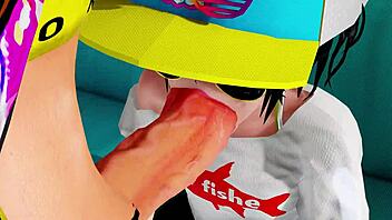 Ulasan Hentai Lucah: Aksi Futanari dalam 3D.