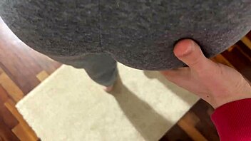 Stepbrother Cums Hard in My Wet Panties After Wild Play