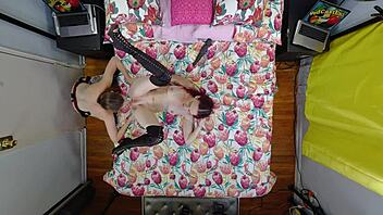 pov lesbian sex with shaved pussy 😍