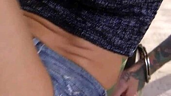 trafficer roughly fucks the big tits blonde while she's tied up in bondage