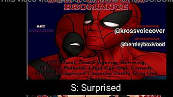 spiderman and deadpool play doctor in hospital with anal and blowjob scenes