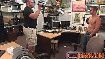 gay guys watch straight guy blowjob