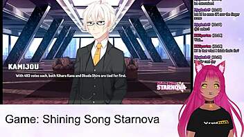 Vtuber Explores Shining Song Starnova Mariya Route in Anime Game Part 5