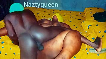 I took huge dick bent over