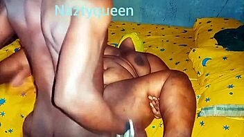 I took huge dick bent over