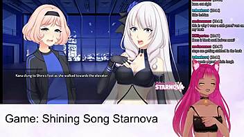 Vtuber Explores Shining Song Starnova Mariya Route in Anime Game Part 5