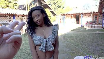 Milftrip September Reign Craves Rough Ebony Action