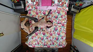 pov lesbian sex with shaved pussy 😍