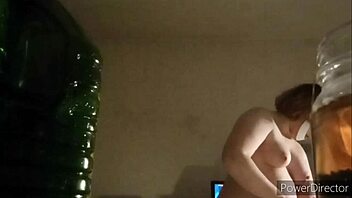 wow, check out these big natural tits on a petite amateur girl!