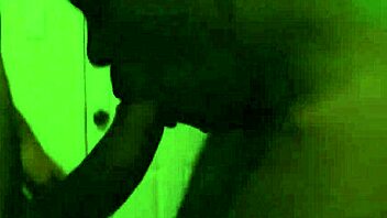 ebony brunette babe takes big fat cock deep