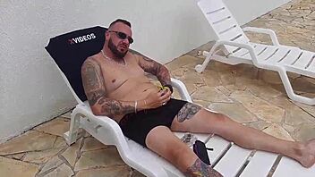 fucking two hotties by the pool - diana smith - dnox brazil 😍