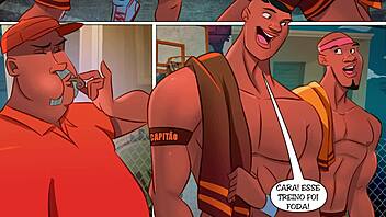 basketball stars having gay orgy in locker room after training?