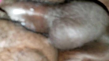 Black couple enjoys a steamy session of sex in the shower