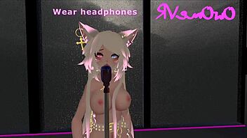 Intense orgasmic experience with 3D audio and Hentai