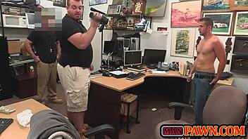 gay guys watch straight guy blowjob
