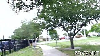 Free hardcore porn with Penelope Stone in missionary position