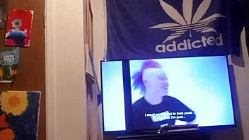 young amateur from canada plays with toys