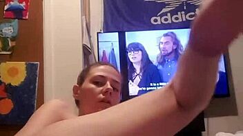 young amateur from canada plays with toys