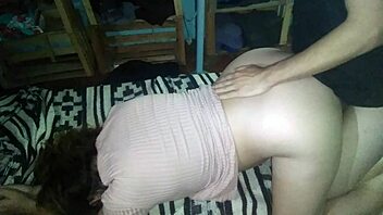 Having Intense Emotions During Doggystyle Sex With Neighbor In Pink Dress