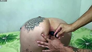 Watch this perverse anal doggy fuck with latina ebony!