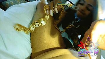 ebony slave training in rough mouth action 🖤