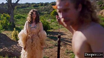 kylie and sera getting wild with michael in this hot threesome