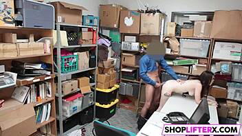 Wow, banging sultry teen Anastasia for shoplifting is wild! 😍