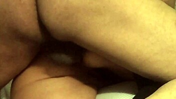 Sixty-year-old woman tries anal again, getting creampied.